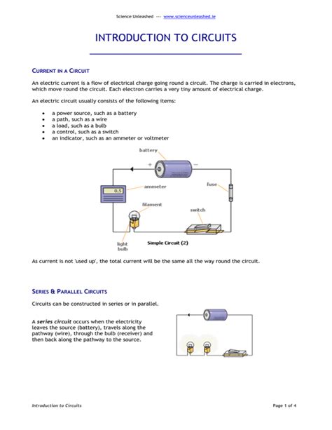 Introduction to circuits .